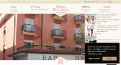 Desktop Screenshot of hotelpiccadilly.com